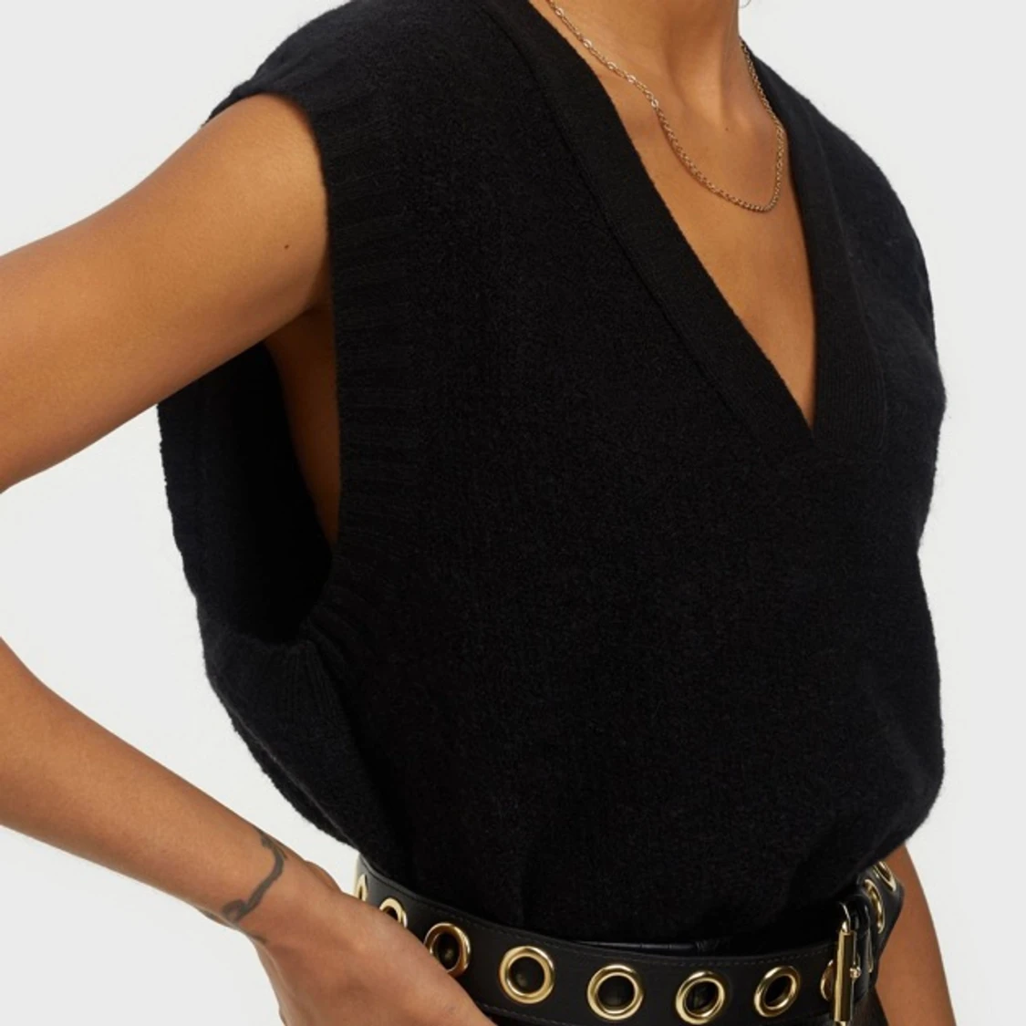 ✨ STICKAD VÄST ✨ - 90