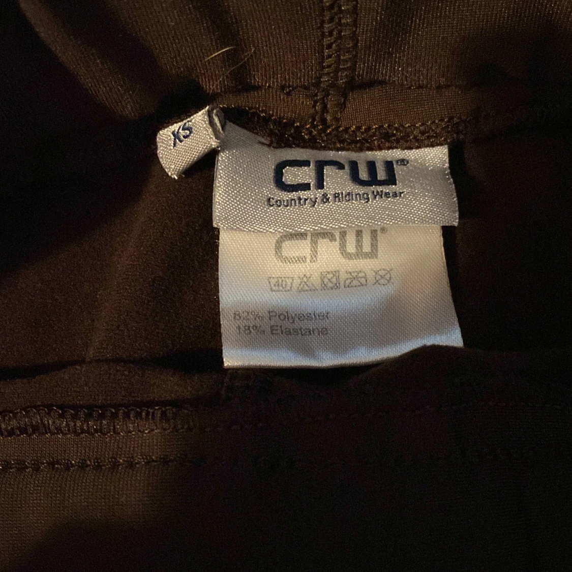 Bruna fodrade ridbyxor  - 90