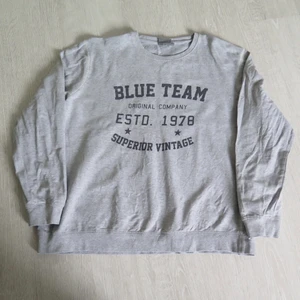 grå sweatshirt - Grå graphic lite tunnare sweatshirt strl XXL (mer som L skulle jag säga). Passar bra som oversize om man har mindre strl :) 66 kr spårbar frakt.  Skicka meddelande vid frågor/fler bilder!  Notera att små defekter kan finnas då den inte är ny. Större brister nämns tydligt i annonsen/visas på bild. OBS! Bud är bindande!!!!!!! 