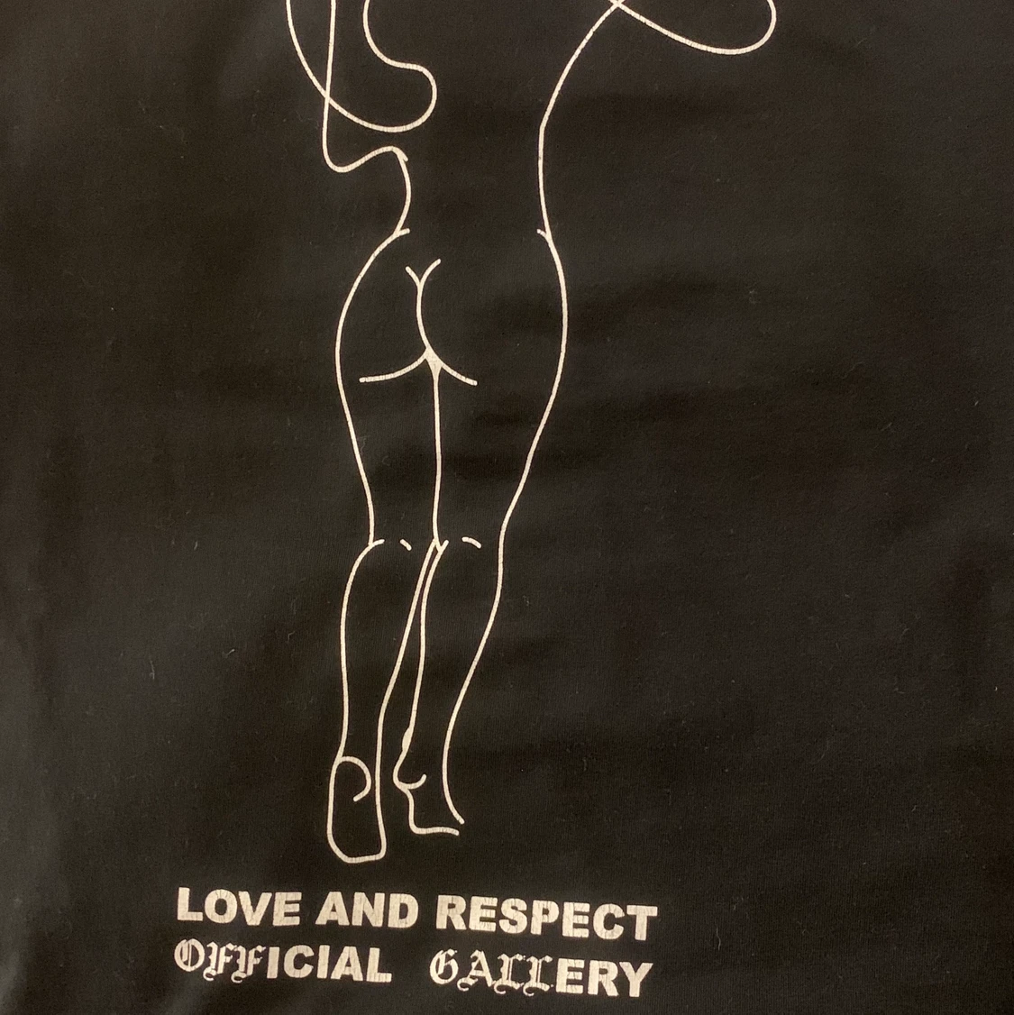 Långärmad t-shirt med tryck - 90