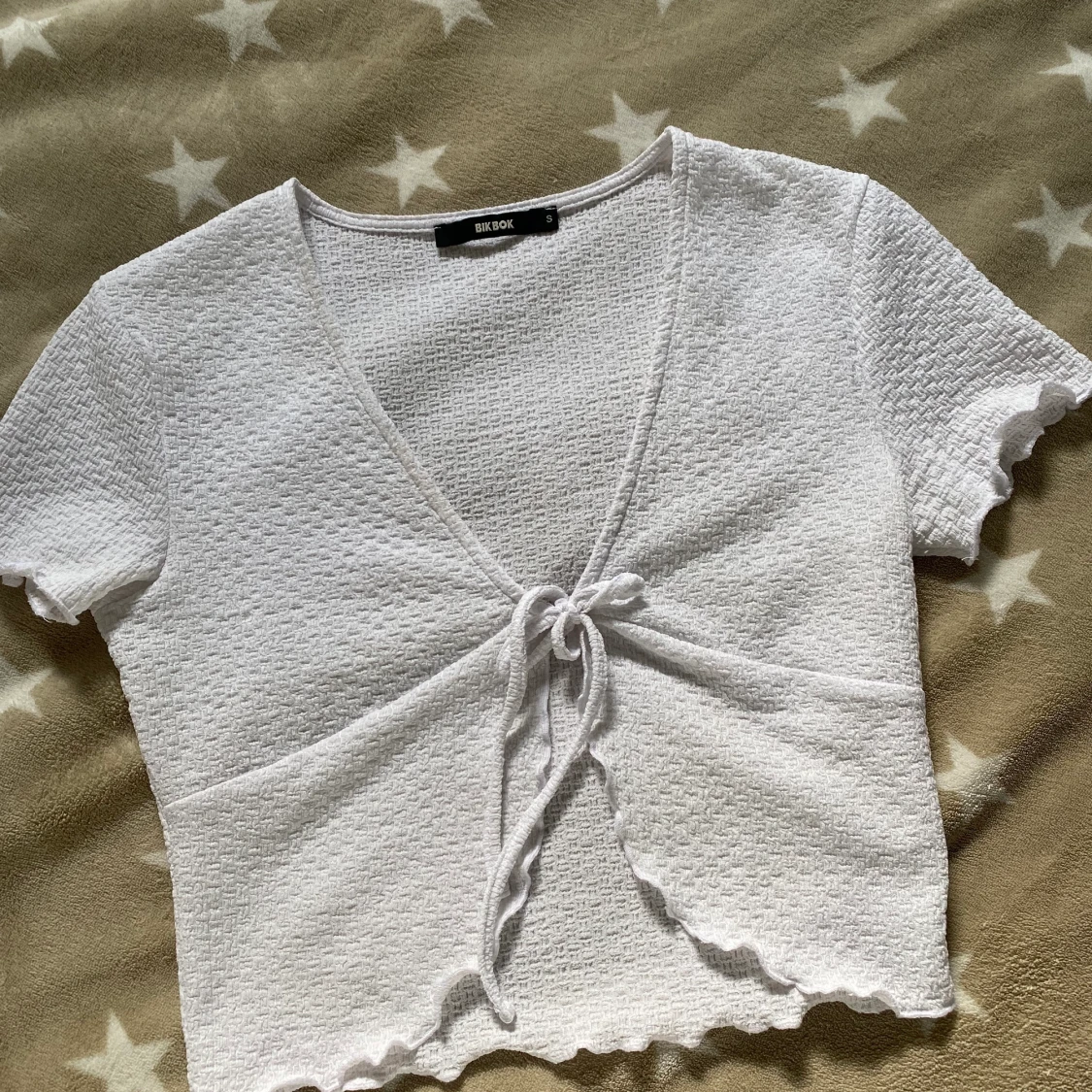 Vit topp, small, bikbok  - 90