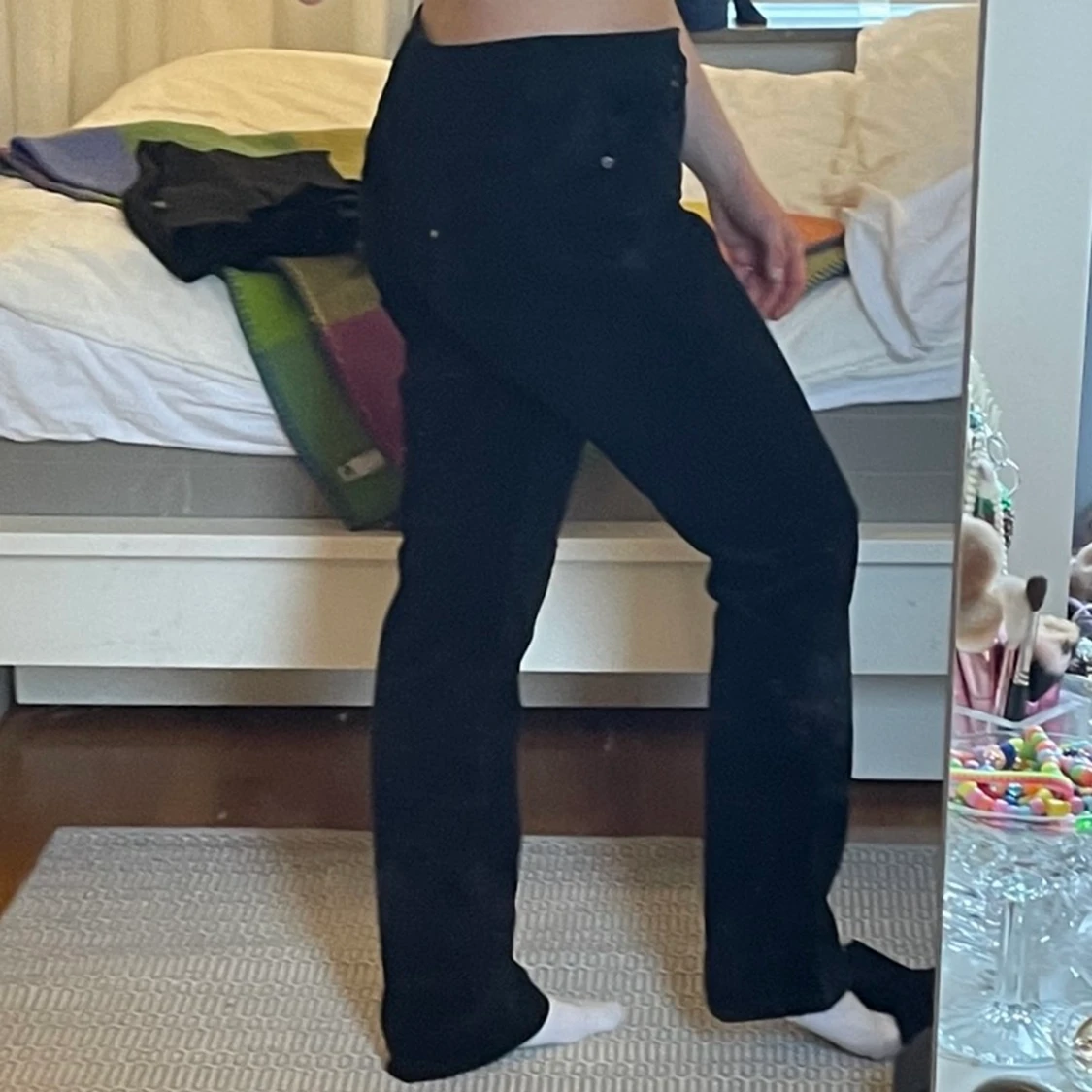 Svarta Manchesterbyxor  - 91