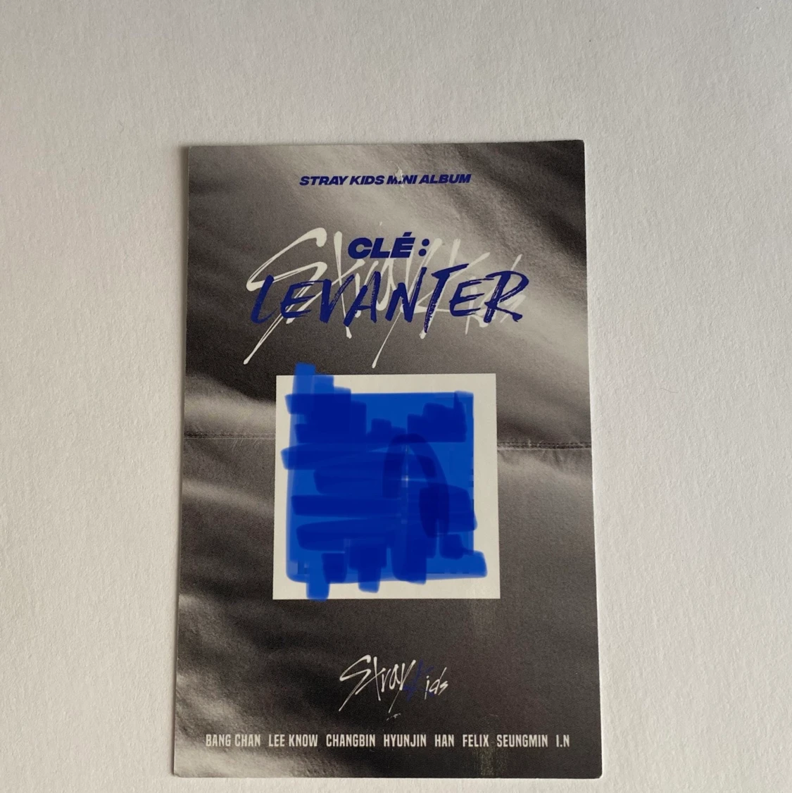 Stray kids photo card of seungmin - 91