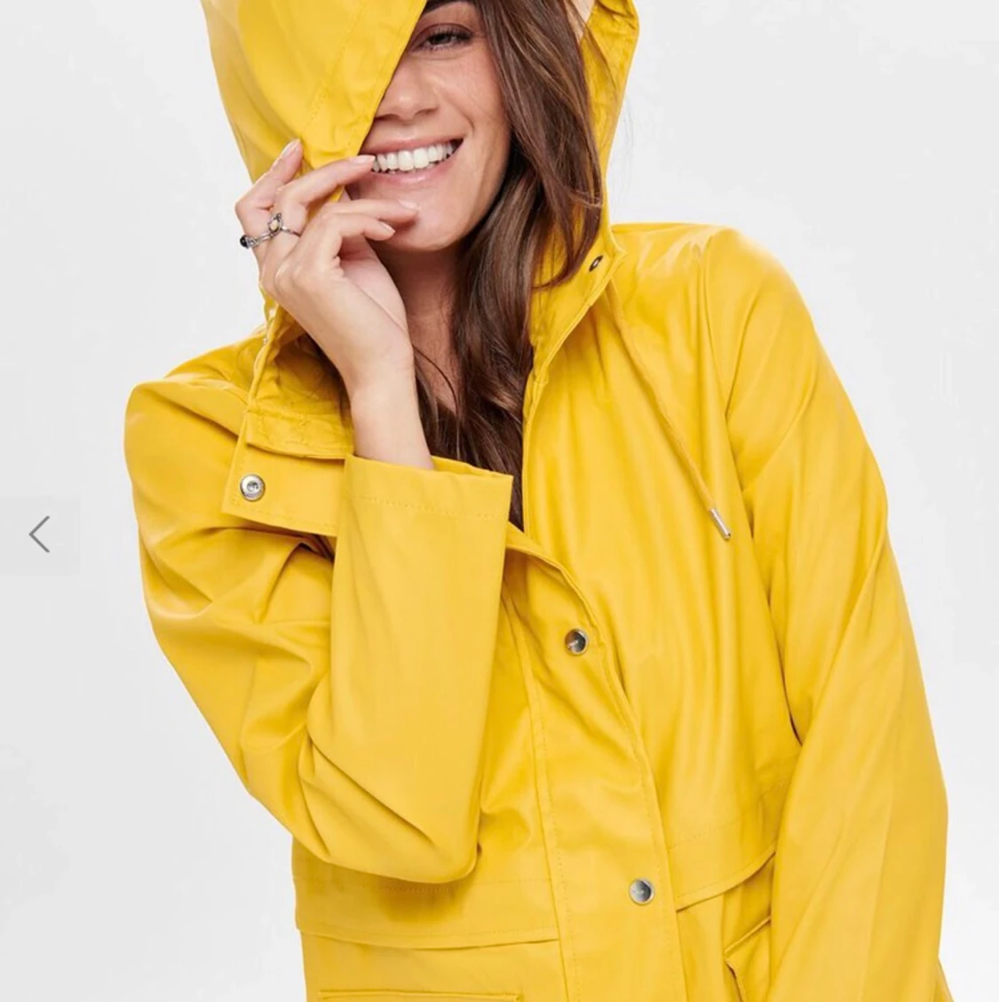 Gul regnkappa only - 90