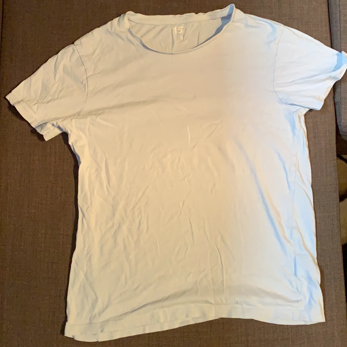 Regular light blue t-shirt
