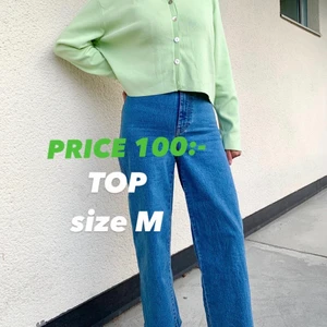 Tops (like new)  - The top from Zara with soft and comfy material. Wore them only few times and it is almost like new. The color is exactly how it looks like on the photo. 