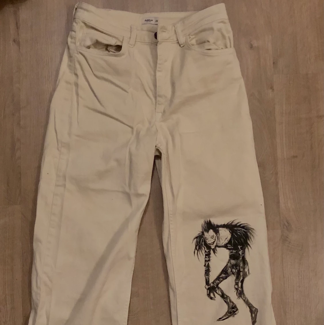 dobber wide leg byxor death note