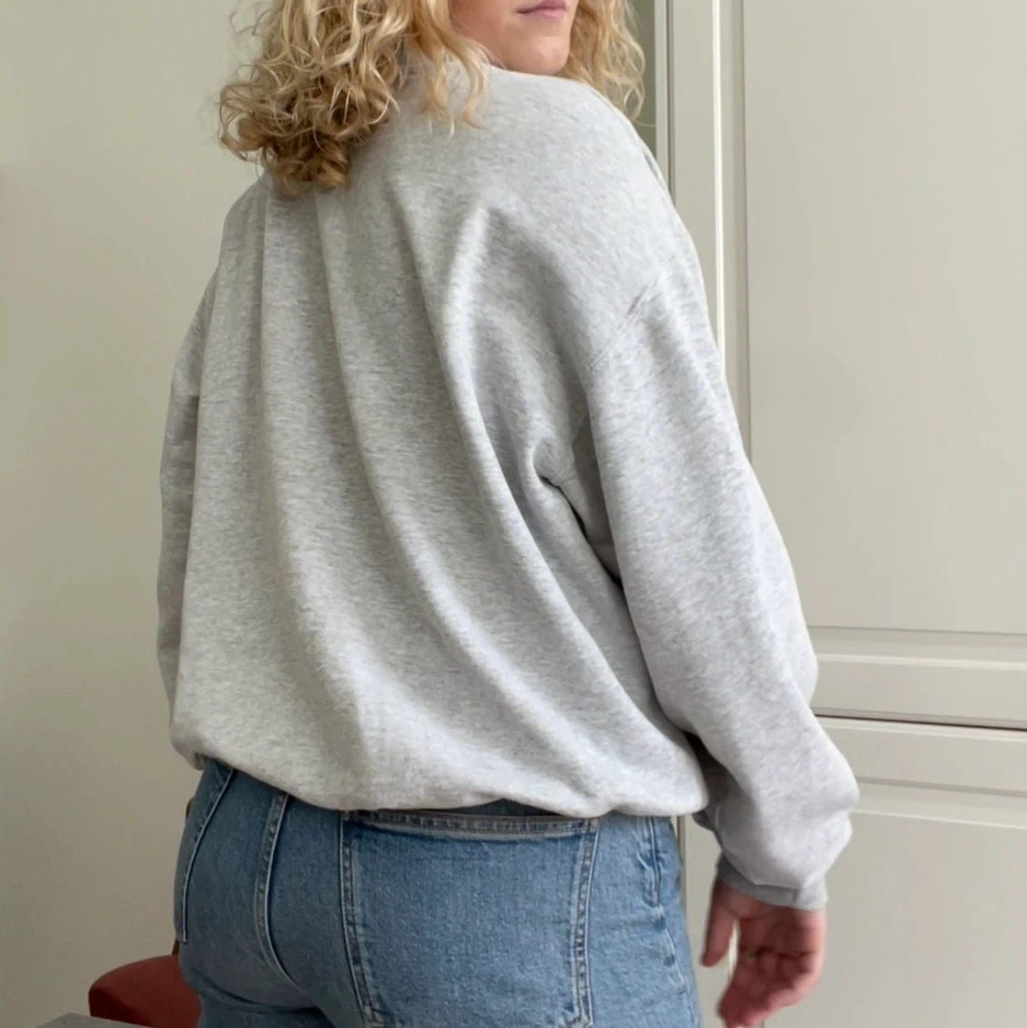 Swetshirt med tryck  - 91