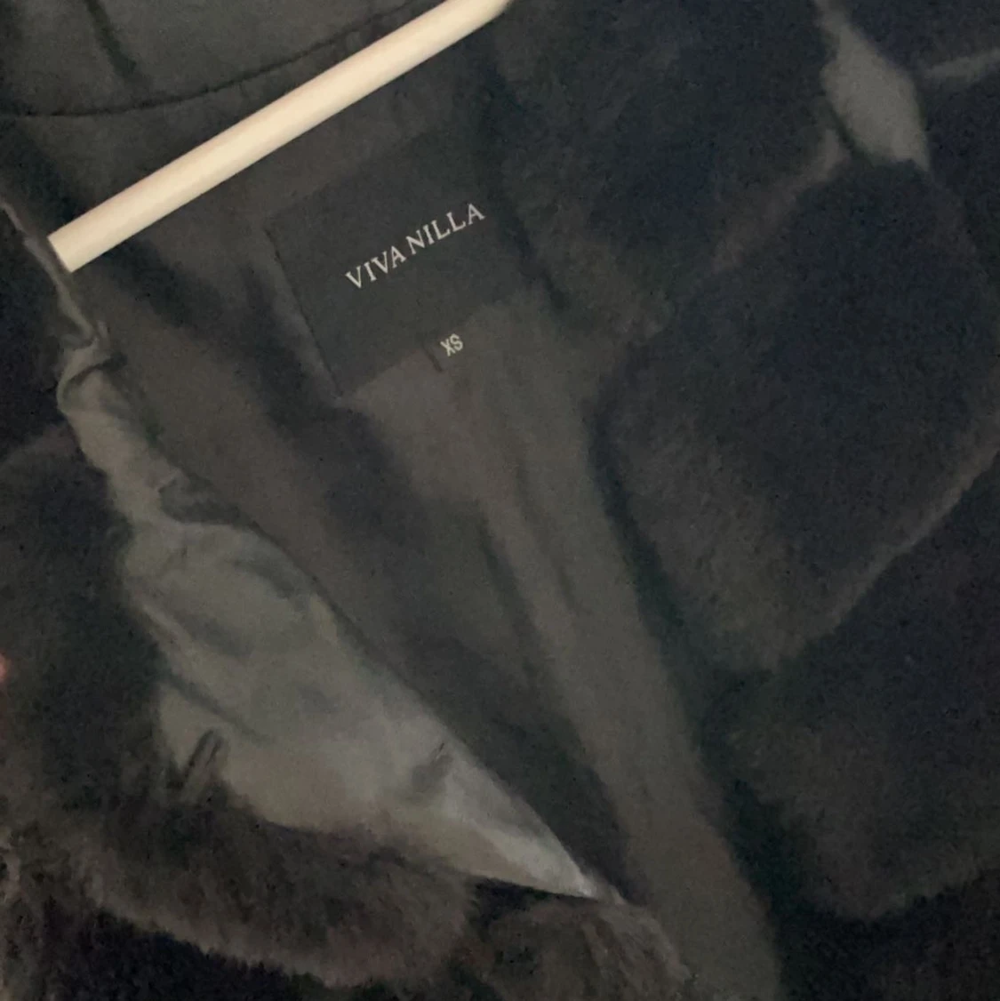 Fake Pälsväst storlek XS - 90