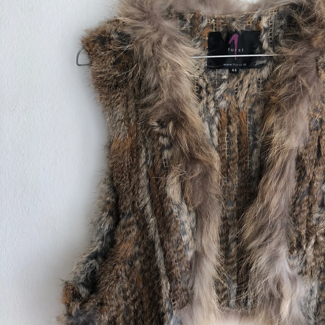 Vintage fur vest - 90