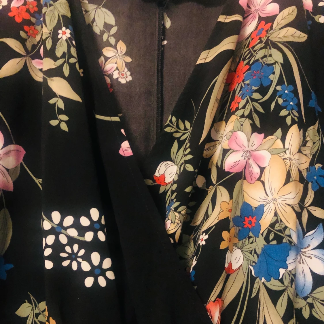 Blommig romper  - 90