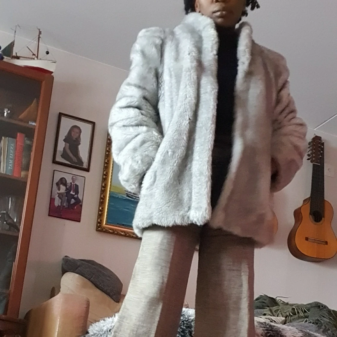 Vintage Åkta puls jacka 