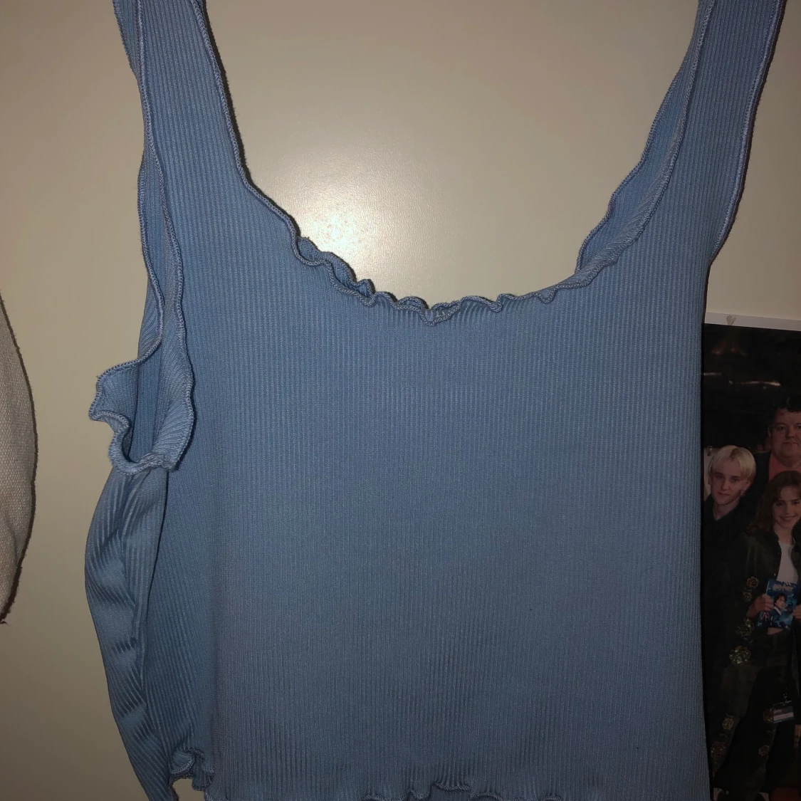 Blått linne från shein