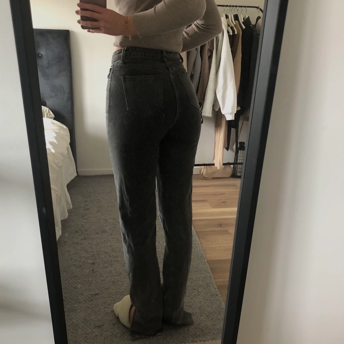 Jeans med slits - 91