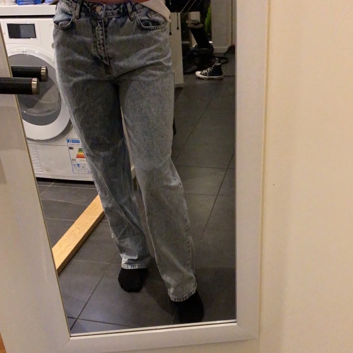 Snygga ljusblåa jeans❤️ - 91