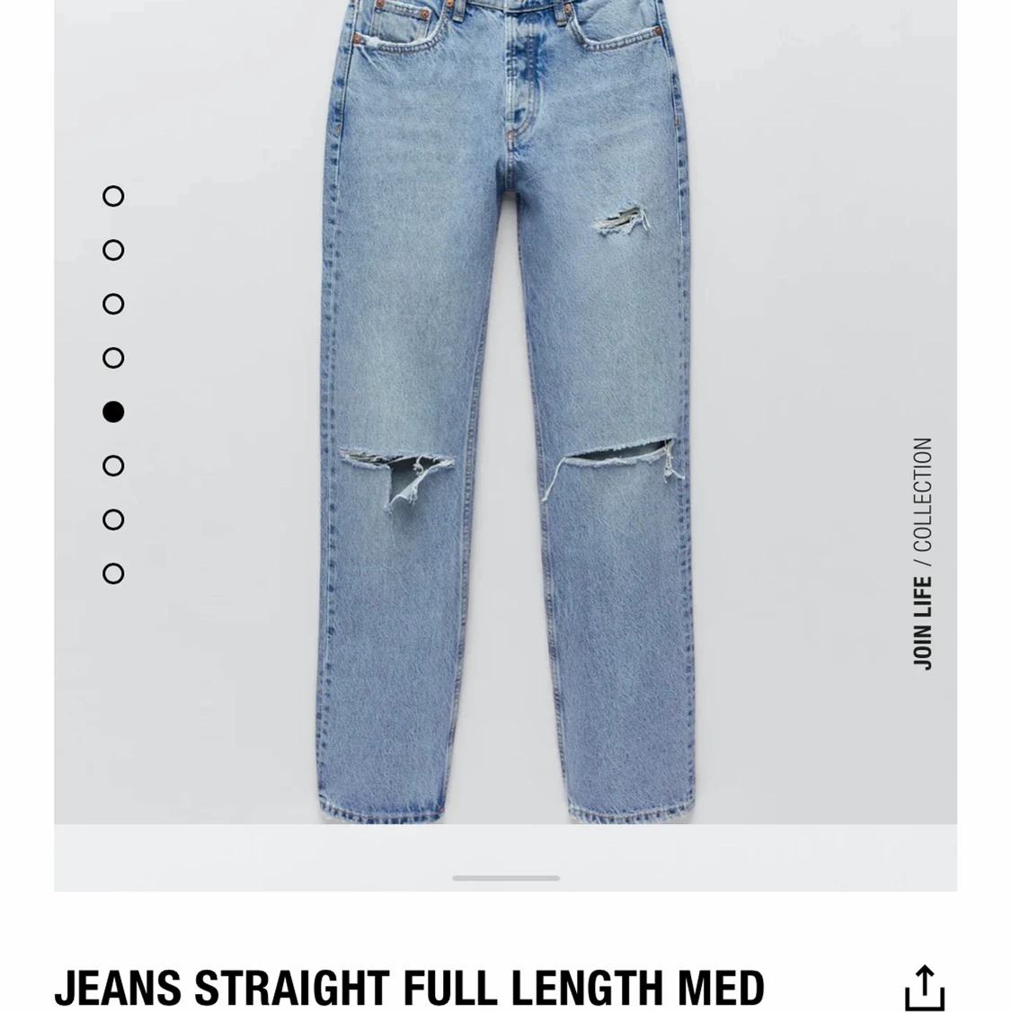 Jeans med hål - 90