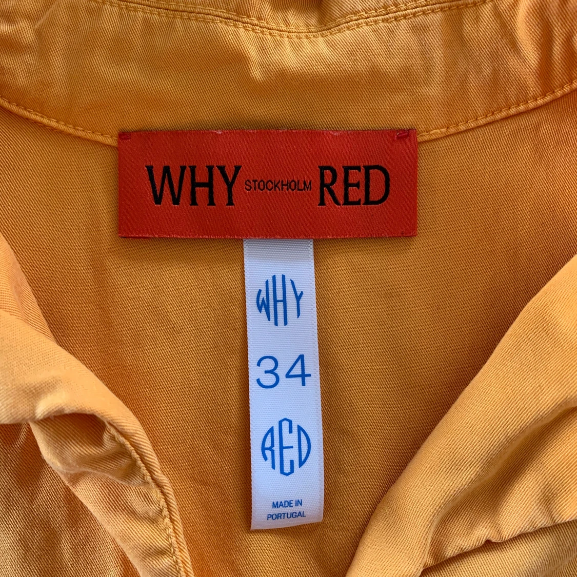 Whyred skjorta gul/orange - 91