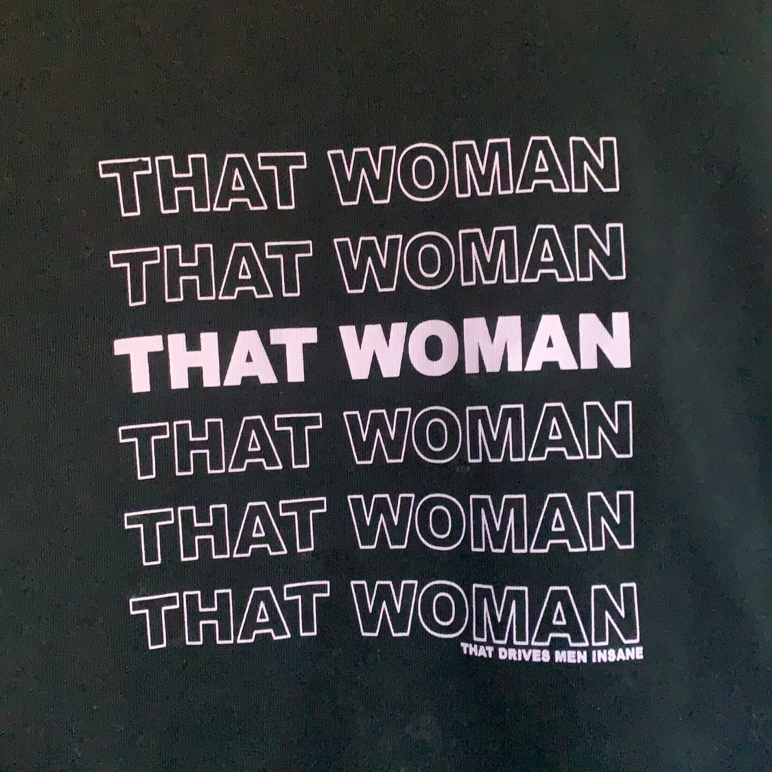 Svart collage tröja - 90