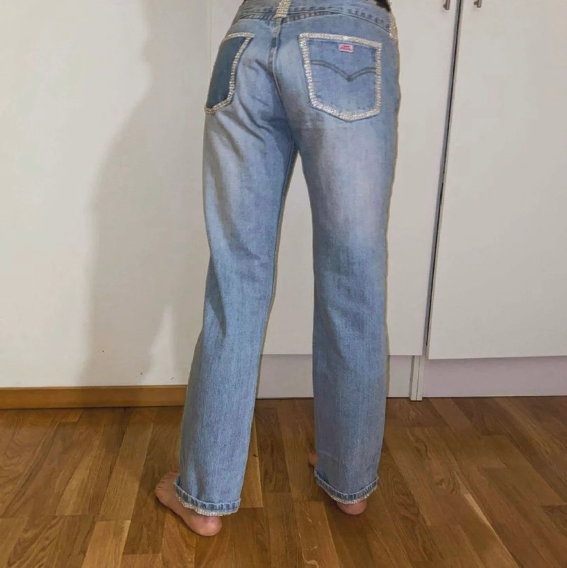 Utsmyckade jeans