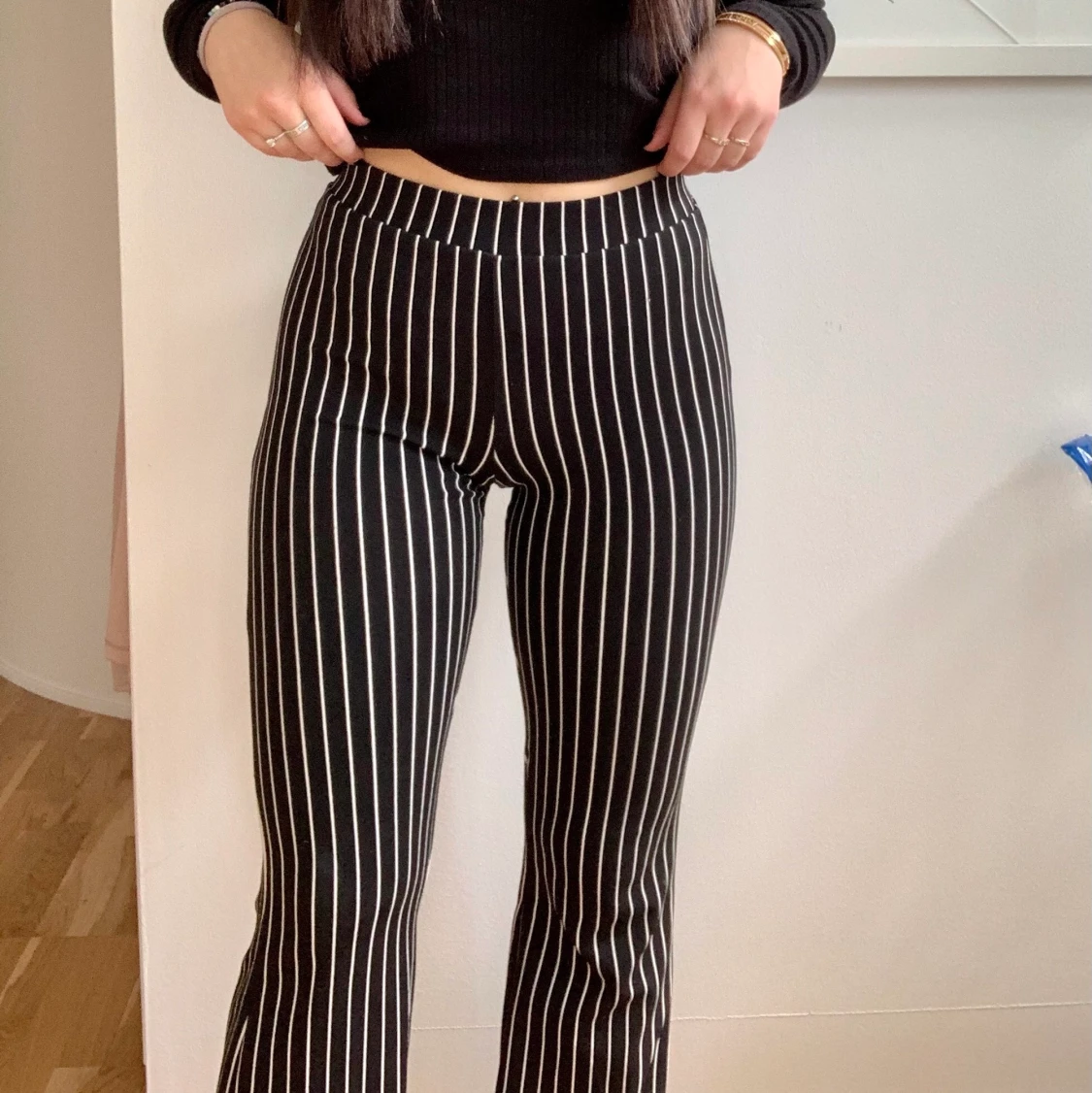 Randiga yogapants i storlek S