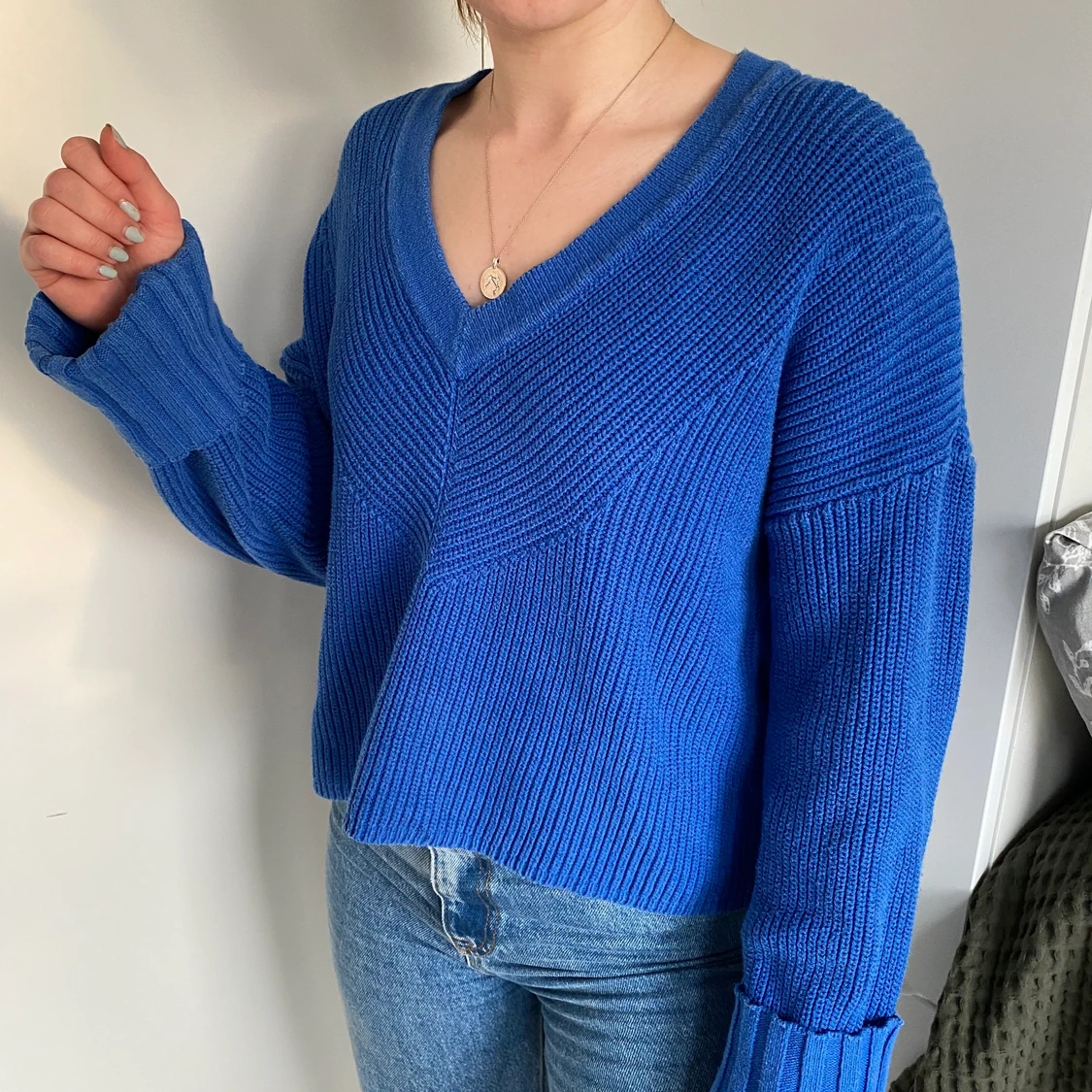 Stickad tröja från Lindex