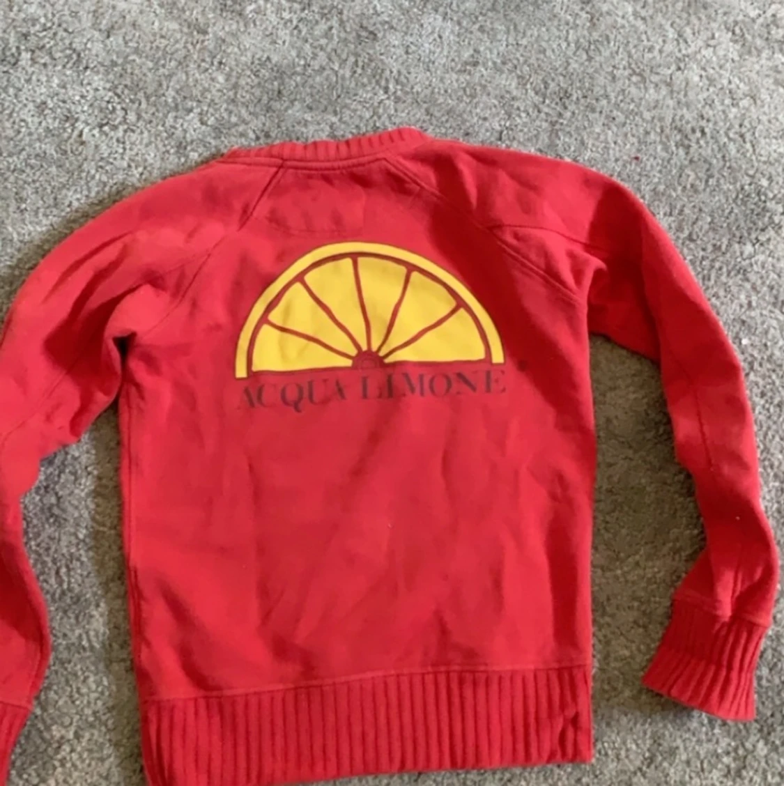 Aqua limone crewneck storlek xxs - 90