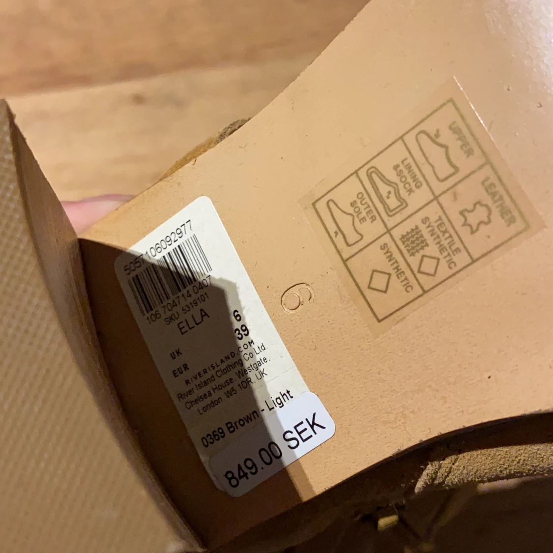 Skor storlek:39 - 91