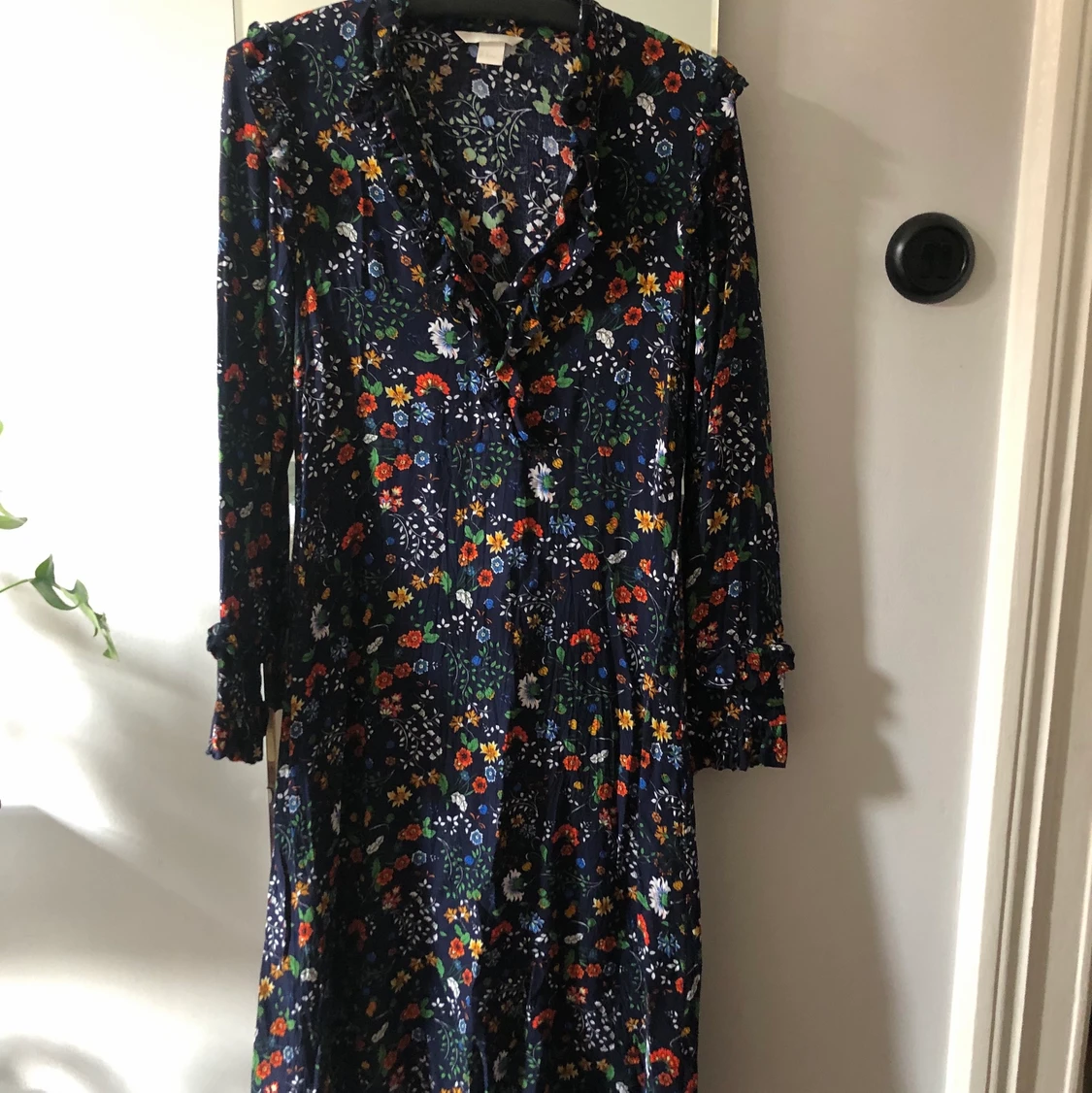 Blommig klänning - 90