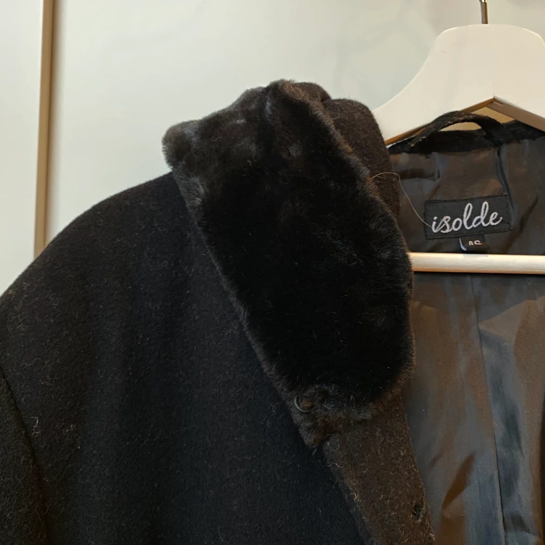 Ullkappa Svart retro - 90