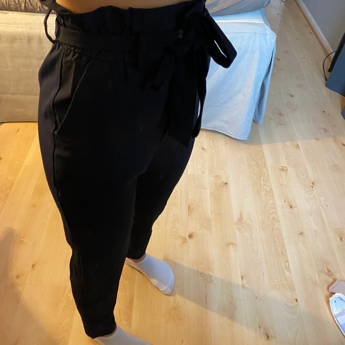 Svarta kostymbyxor  - 90