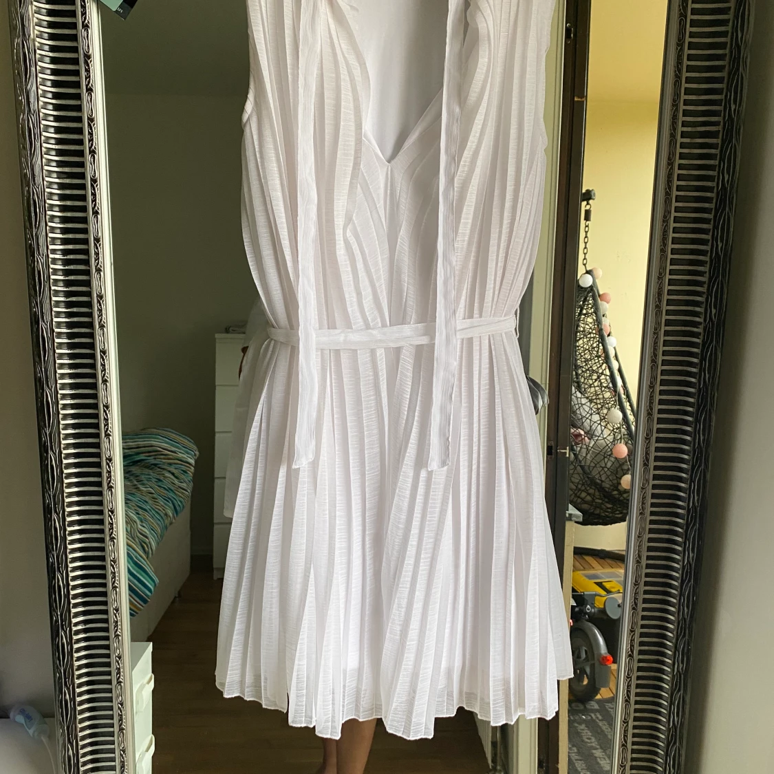 Vit klänning  - 90