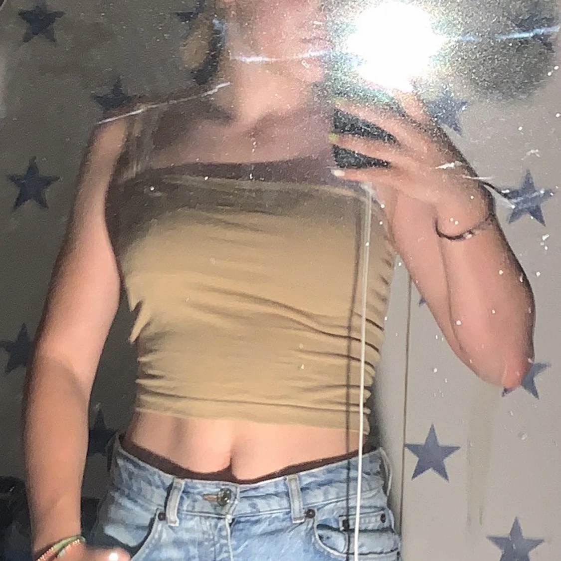 Beige lille från GinaTricot 