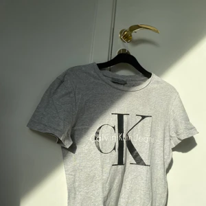 Calvin Klein tshirt  - Använd några gånger fortfarande i fint skick. Storlek XS grå! 