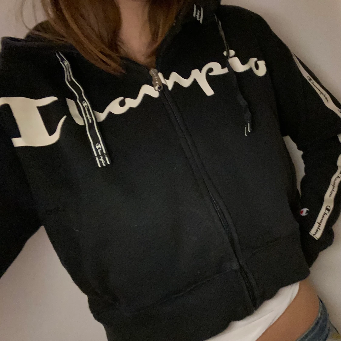 Kroppad Champion Ziphoodie
