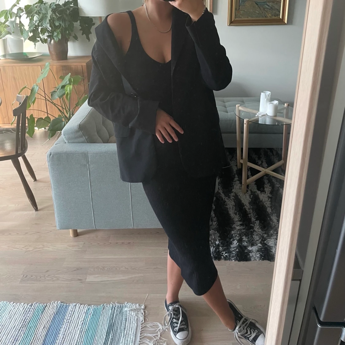 Svart klänning - 91