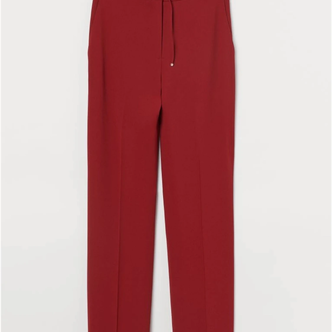 Röda byxor med skärp - 90