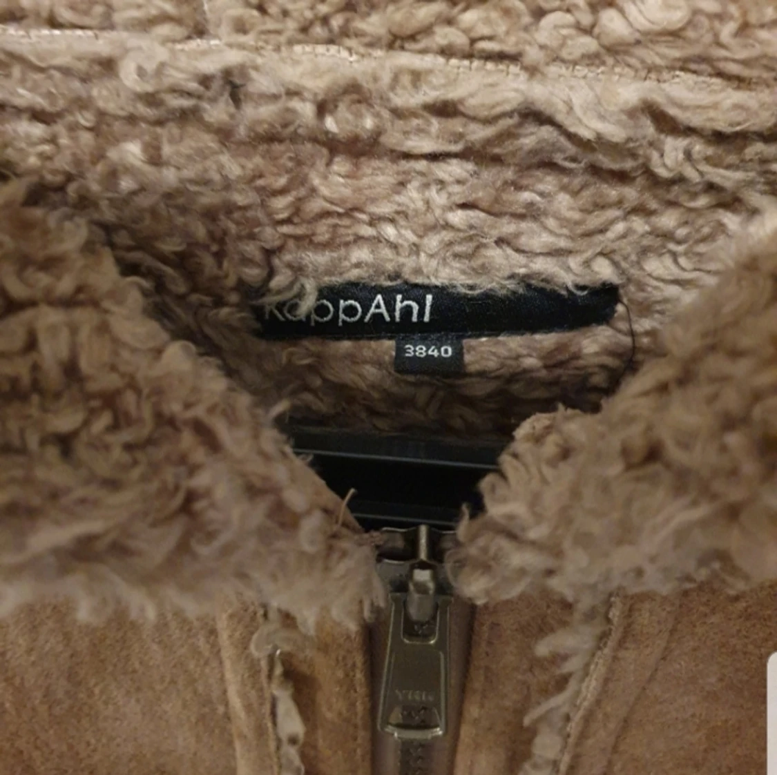 Vinterkappa i mockaimitation - 91