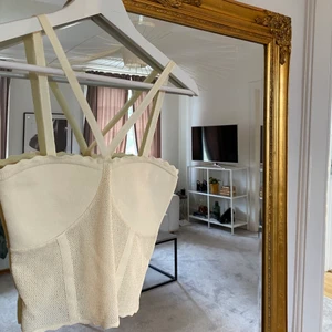 Topp - Stickad topp från zara, aldrig använd