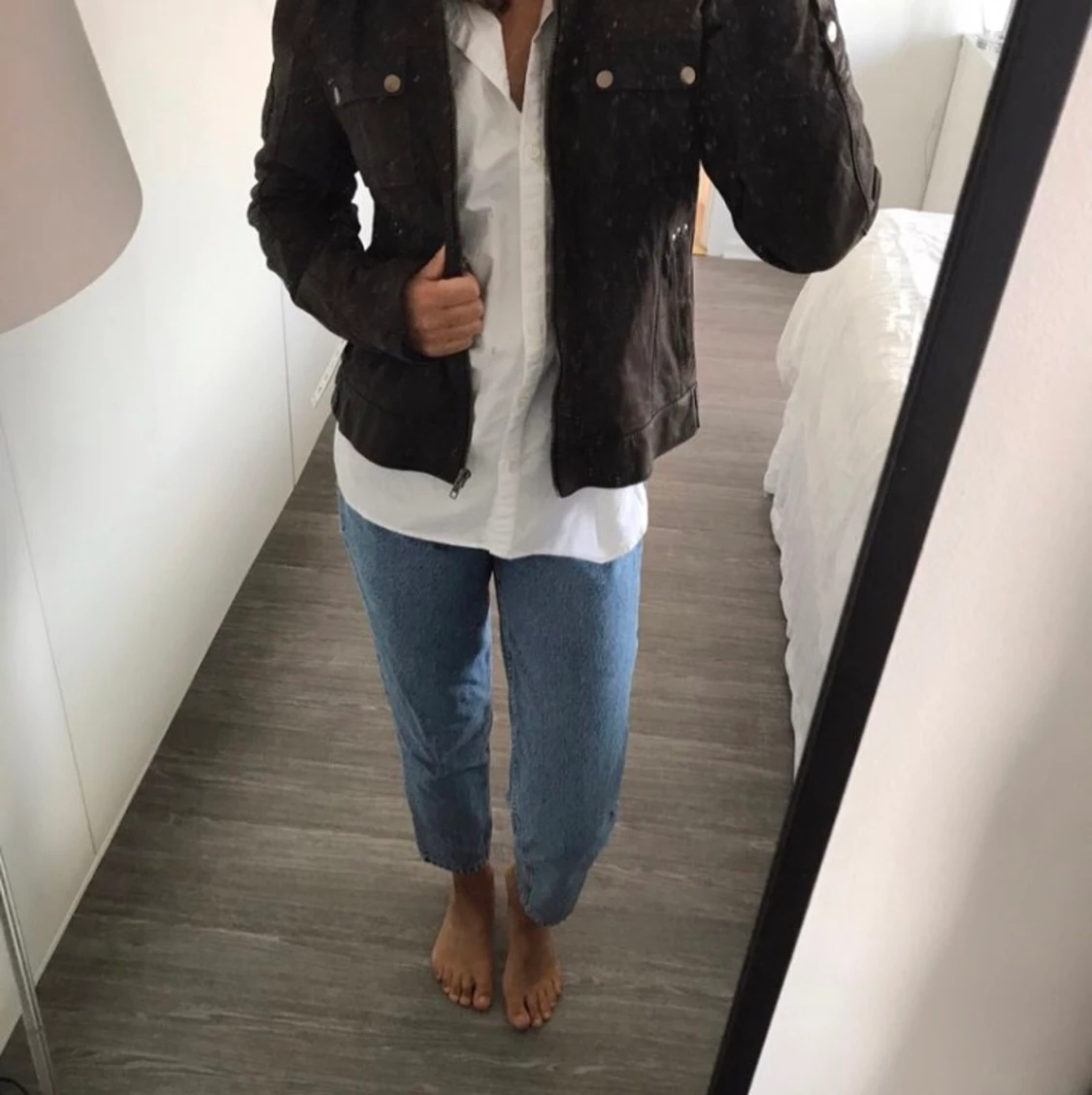 Mission skinn jacka  - 90