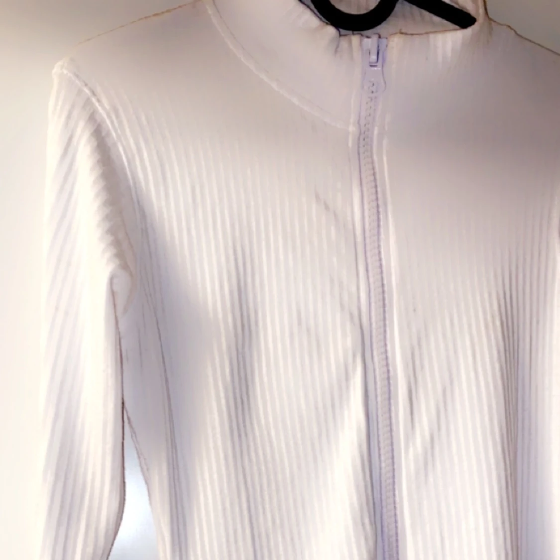 Vit klänning med dragkedja (MISSGUIDED) - 91