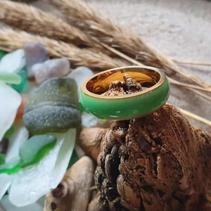 Snygg mintgrön ring 💚🧚🏼‍♂️💍 - Snygg mintgrön ring 💚🧚🏼‍♂️💍