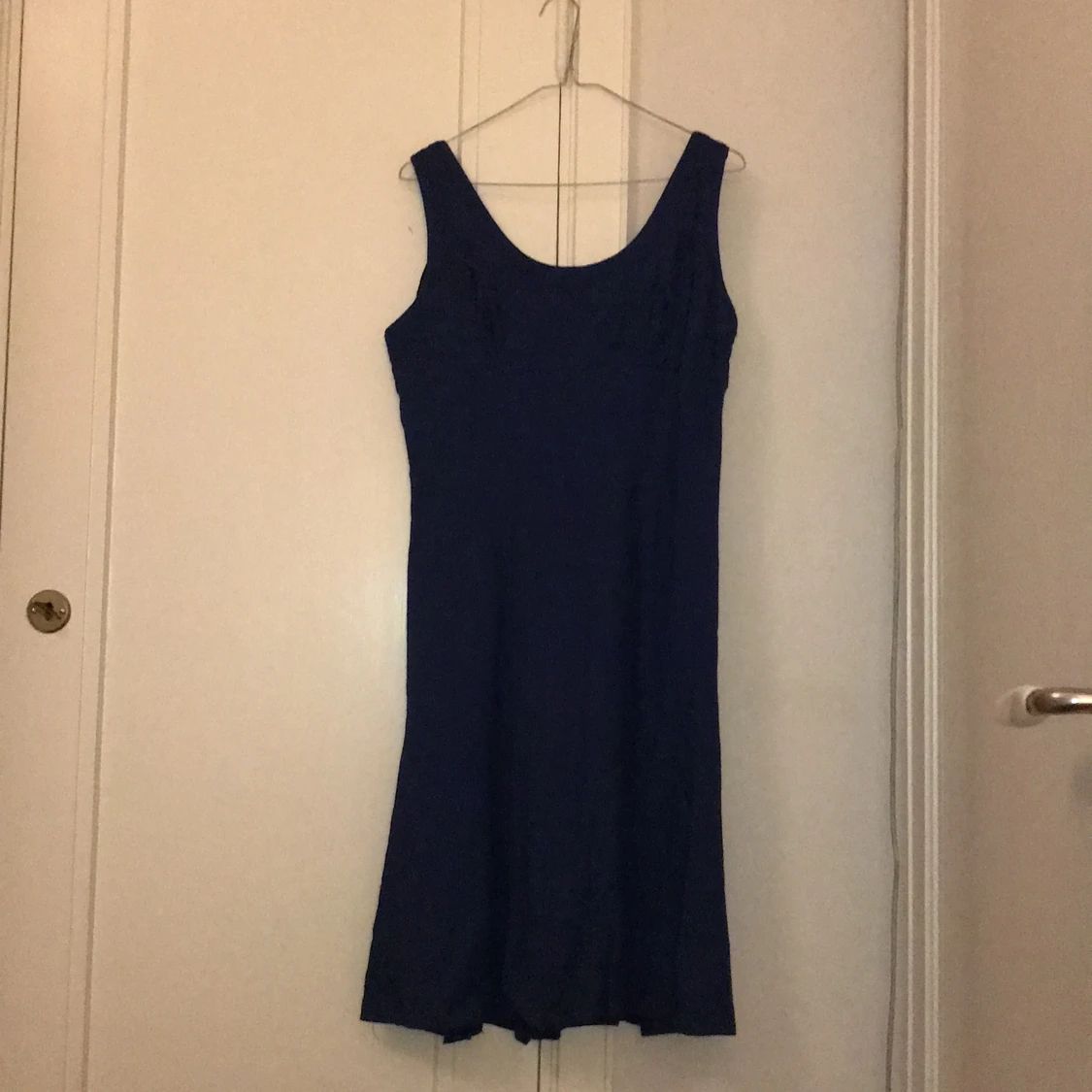Mörkblå klänning - 90