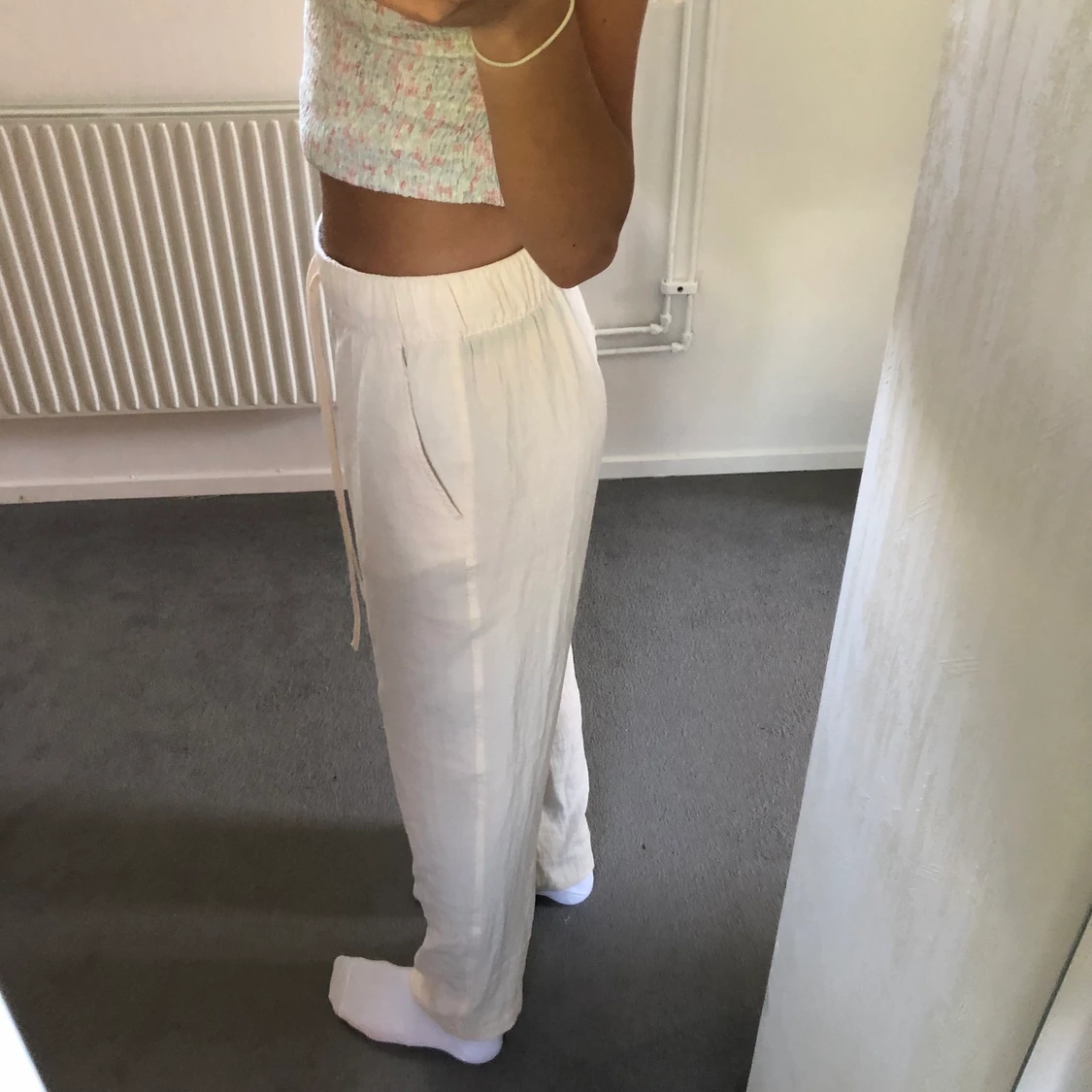 Linnebyxor från hm  - 91