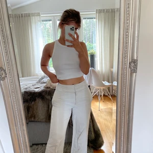 Linnebyxor den H&M - Byxorna är korta i benen!