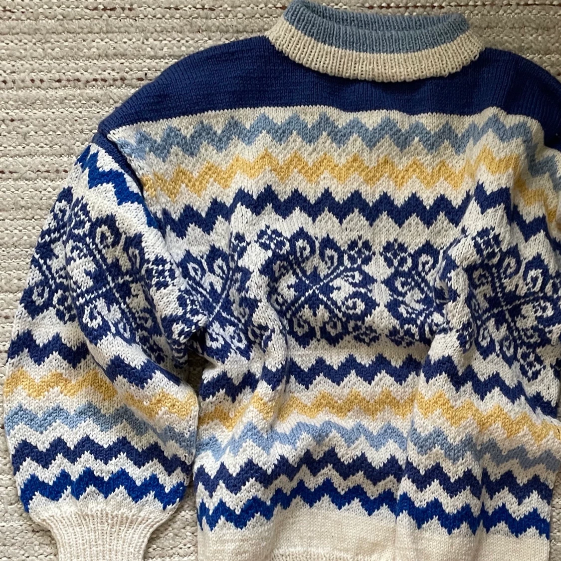 Vintage stickad tröja - 91