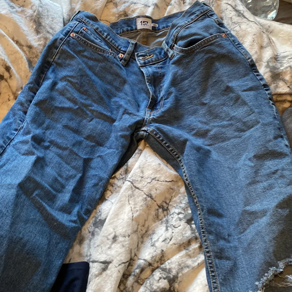 Blåa ”raka” jeans från lager 157. ”Lender”. Jeans & Byxor.