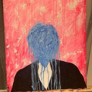 Egenmålad tavla - Har målat tavlan själv ❤️ skriv för intresse ❤️köpare står för frakt