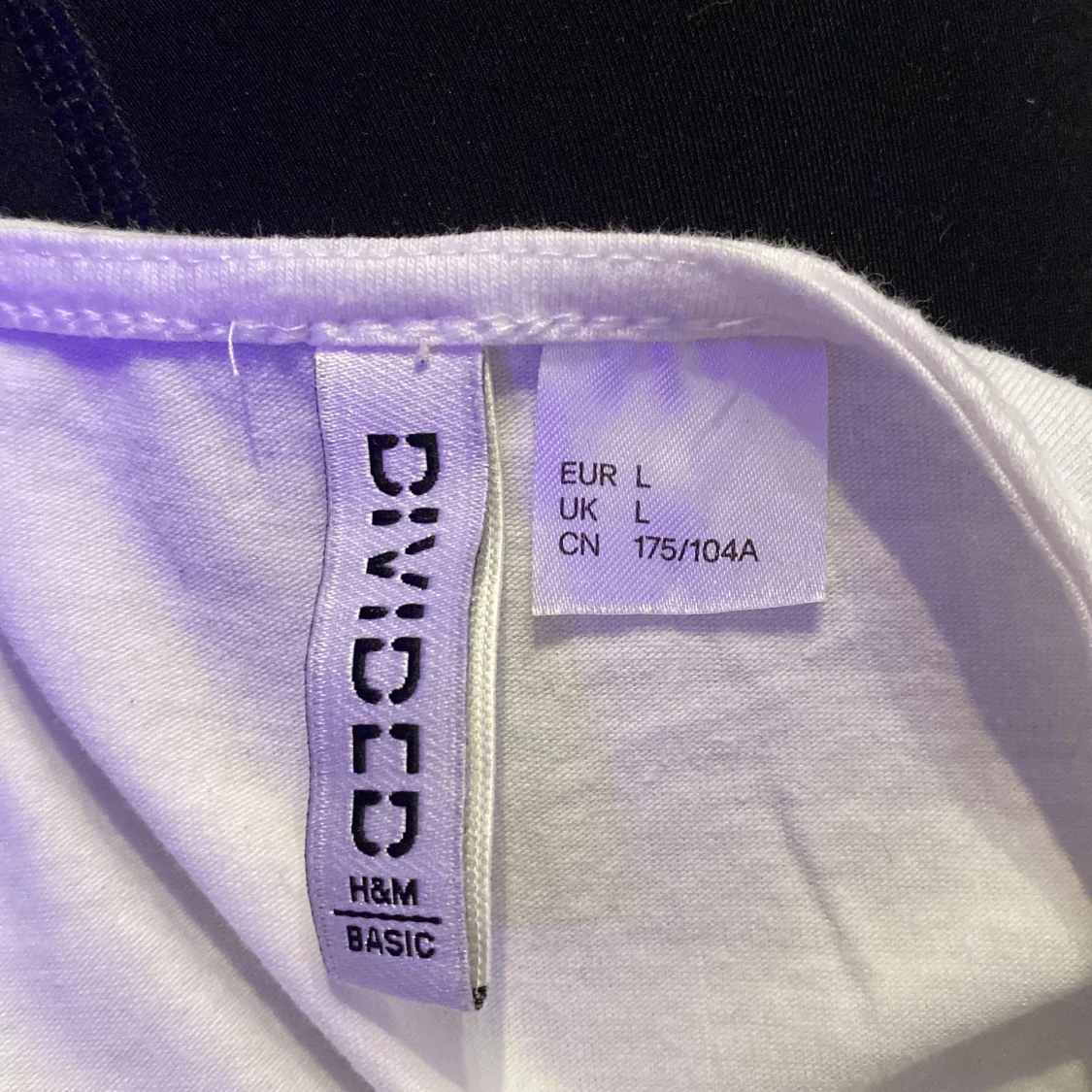 Vitt linne från HM - 91