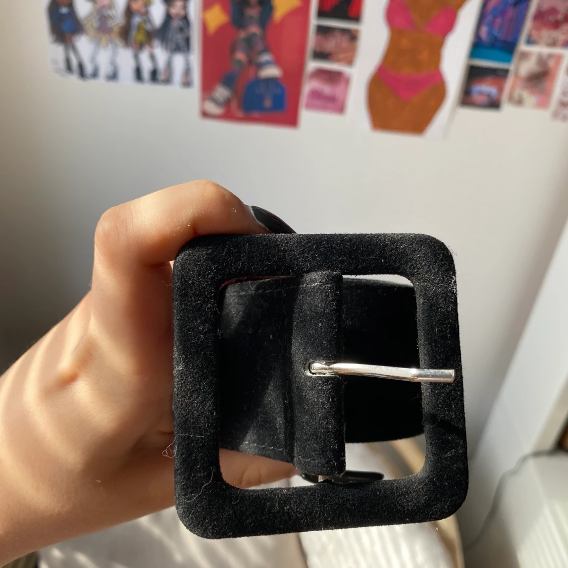 Svart åttitals bälte - 90