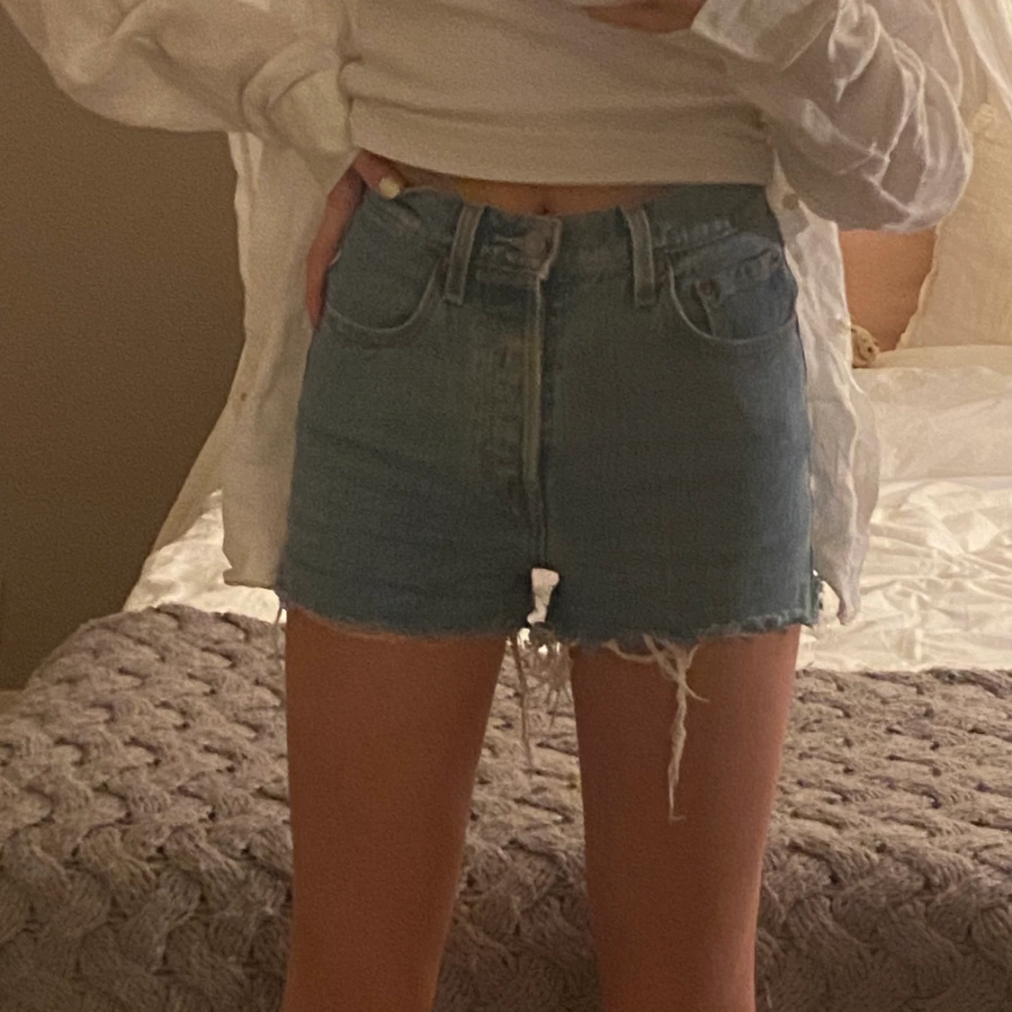 Jeans shorts från levis - 90